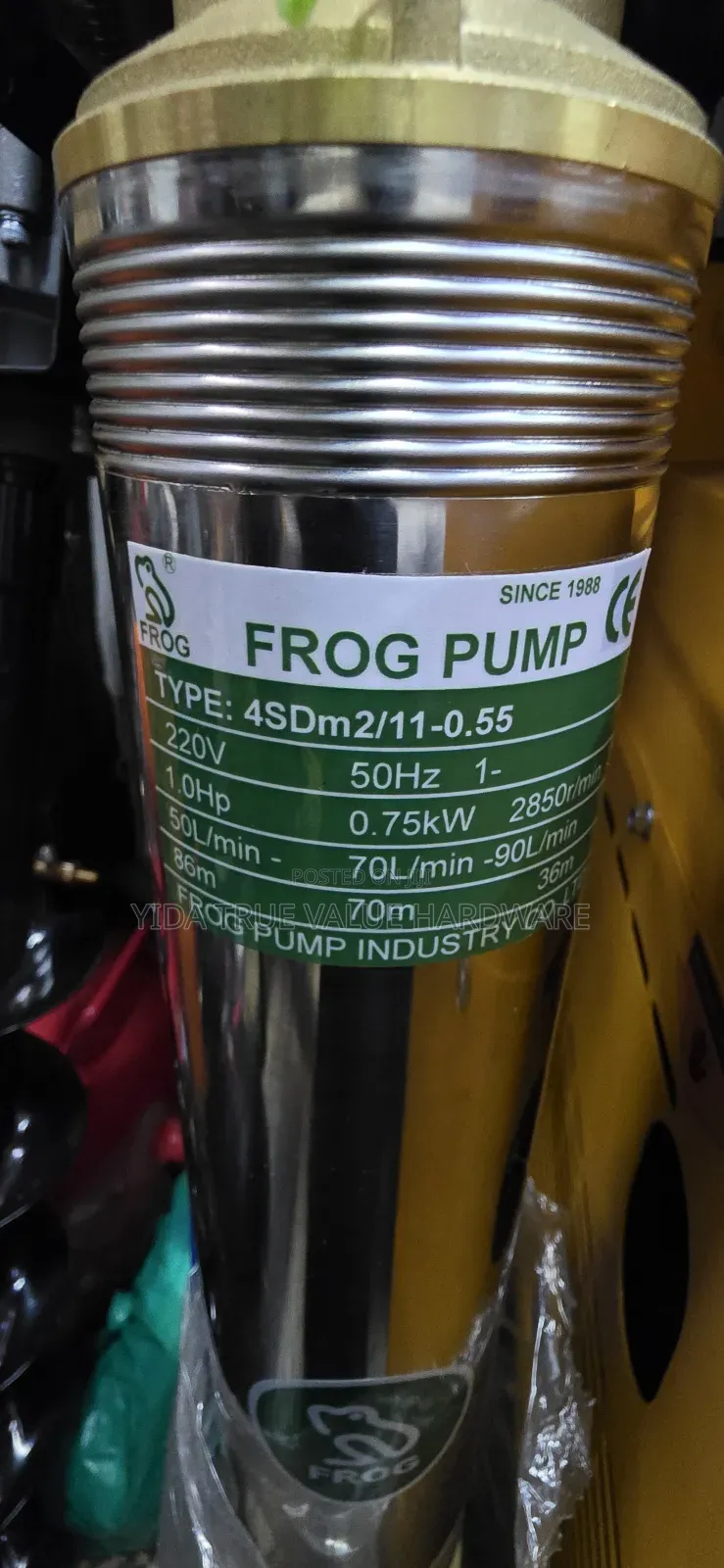 Watervpump 86m Frog