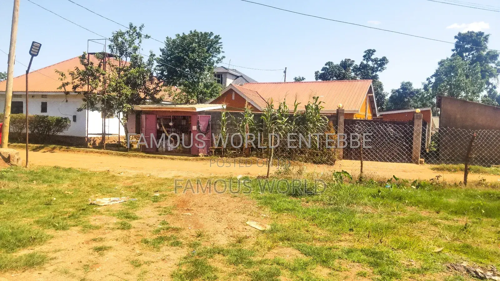 Entebbe Bunono Road Side and Commercial Plot on Sale
