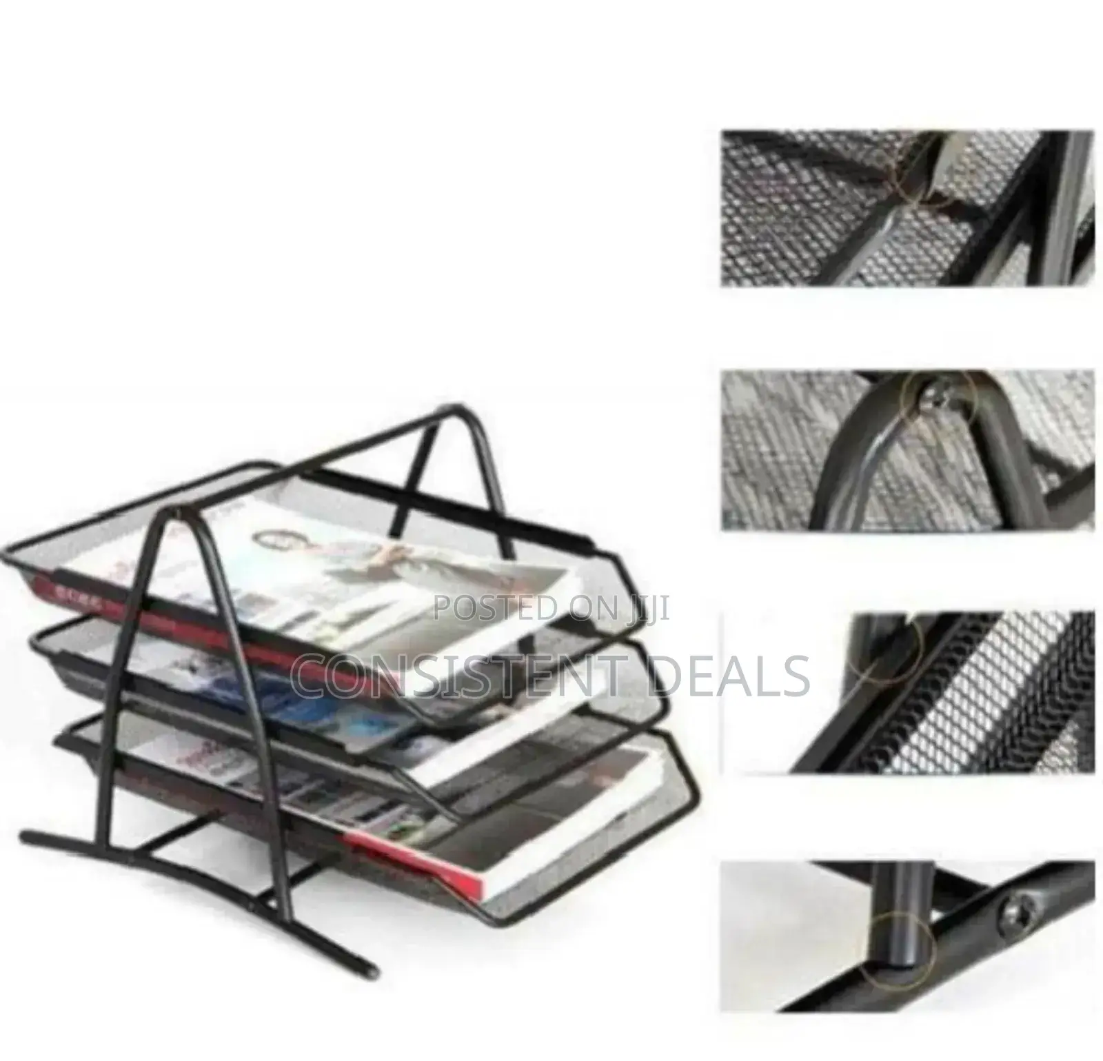 3 Tier Office Document Tray
