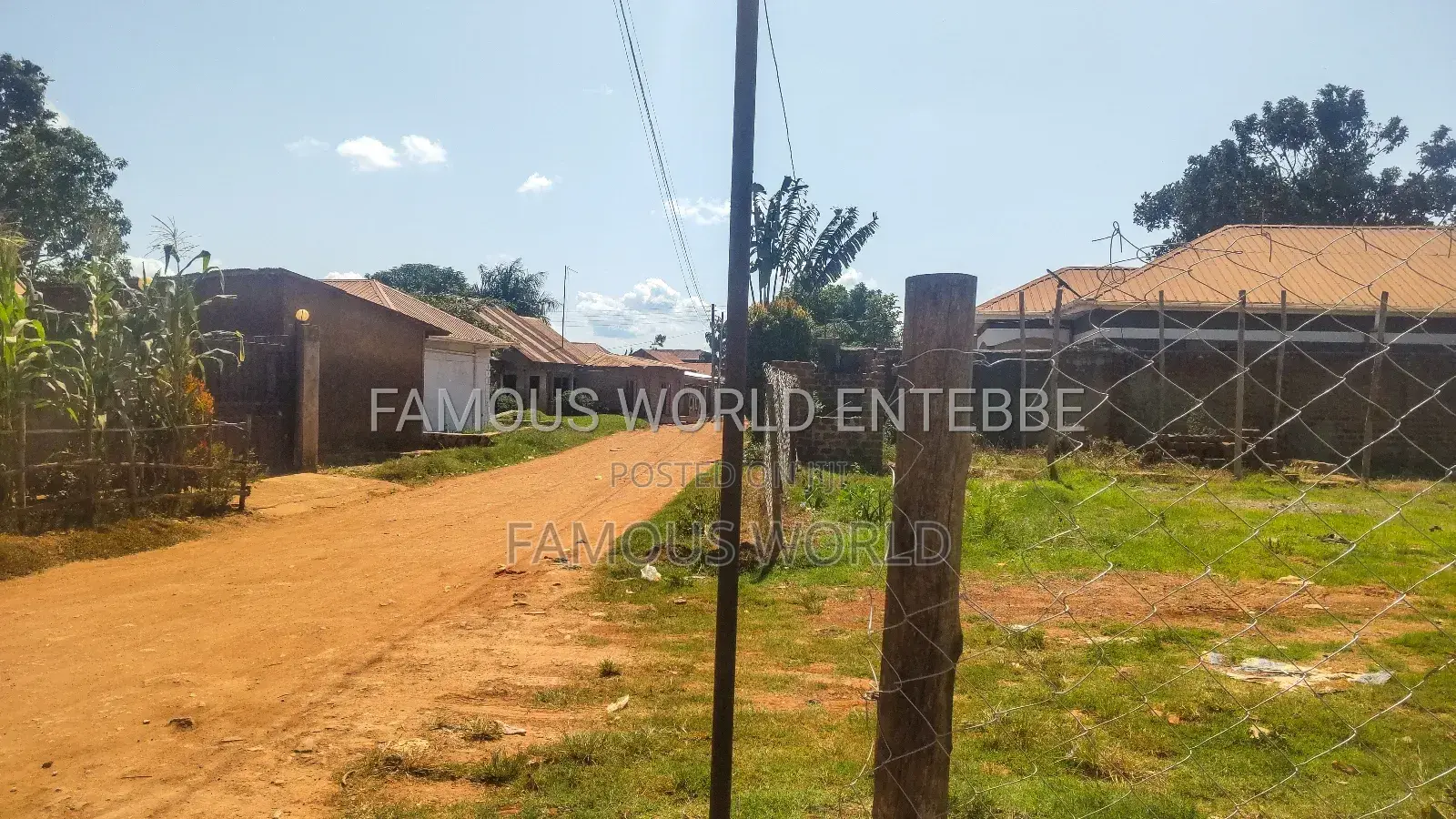 Entebbe Bunono Road Side and Commercial Plot on Sale