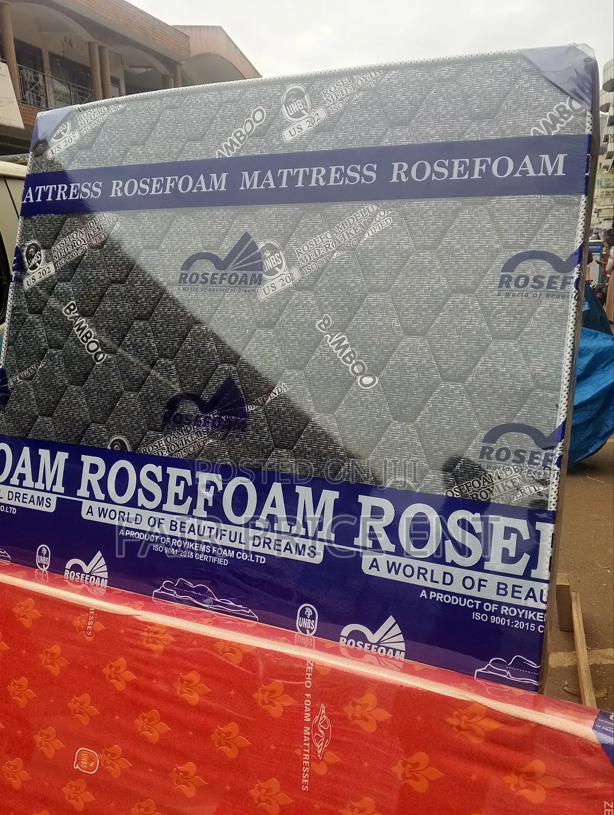 Rosefoam Bamboo High Density.5*6*6inches