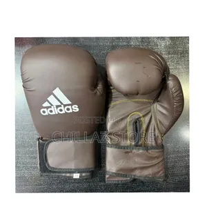 Photo - Adidas Leather Boxing Gloves.