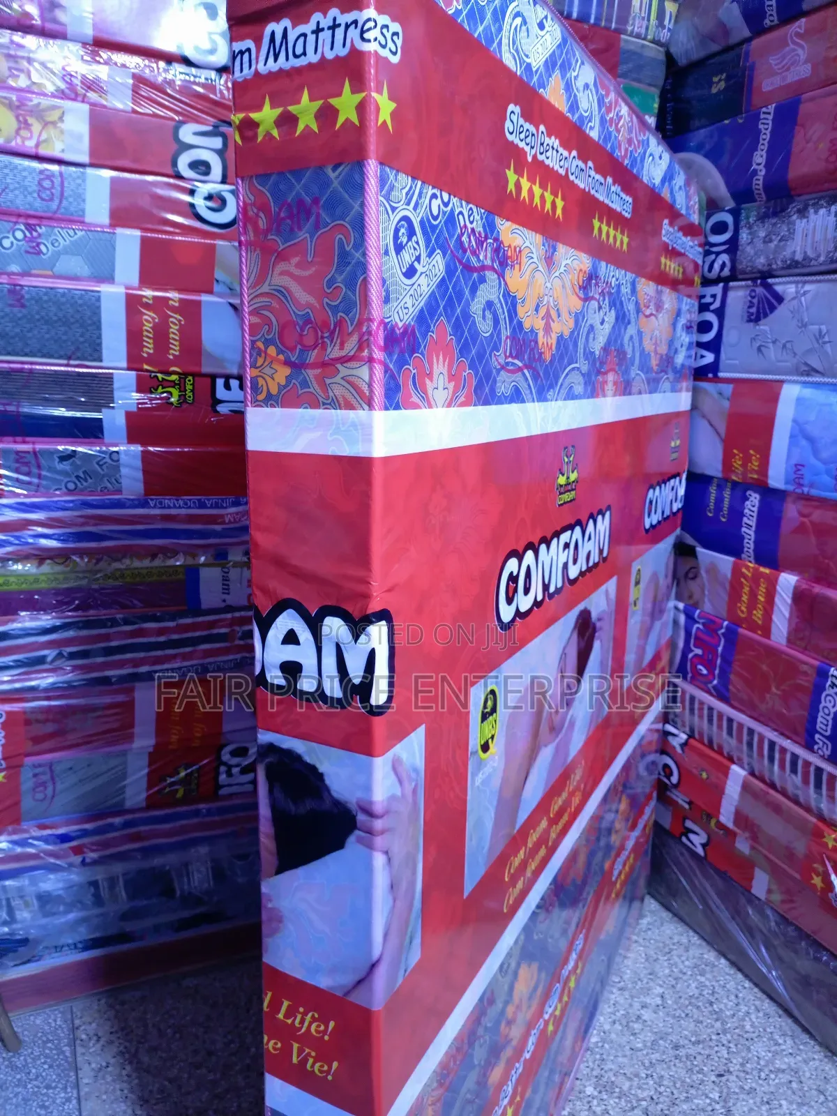 Comfoam Mattress 4x6 By6 Inches Sealed Cover High Quality