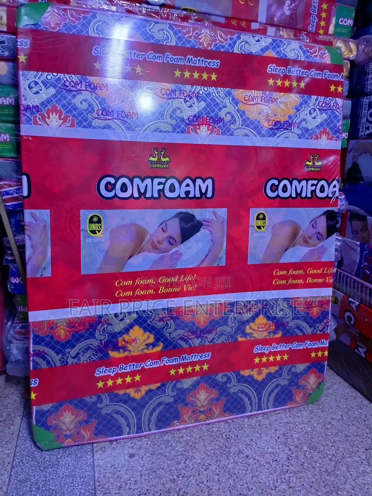 Comfoam Mattress 4x6 By6 Inches Sealed Cover High Quality