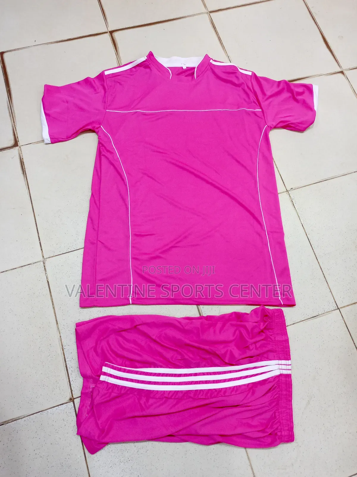Games Jersey Plain Pink Colour Original Materials