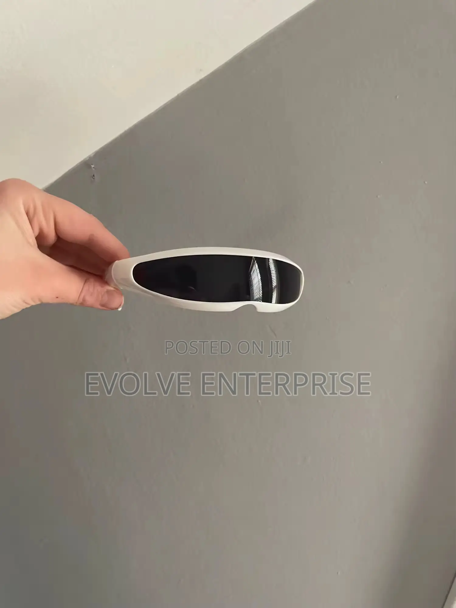 New Futuristic Narrow Cyclops Sunglasses Laser Eyeglasses