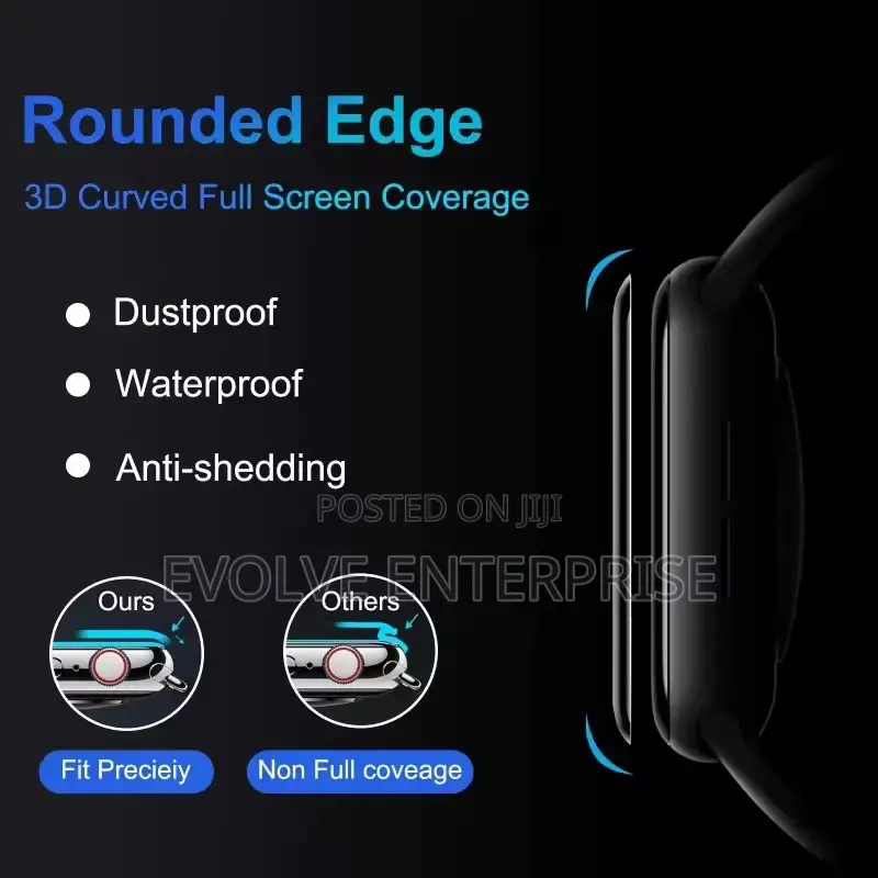 3pcs Ceramic Film for Apple Watch Series 10 46mm