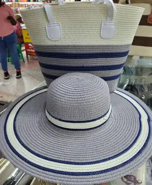 Two Piece Bag and Hat for Ladies