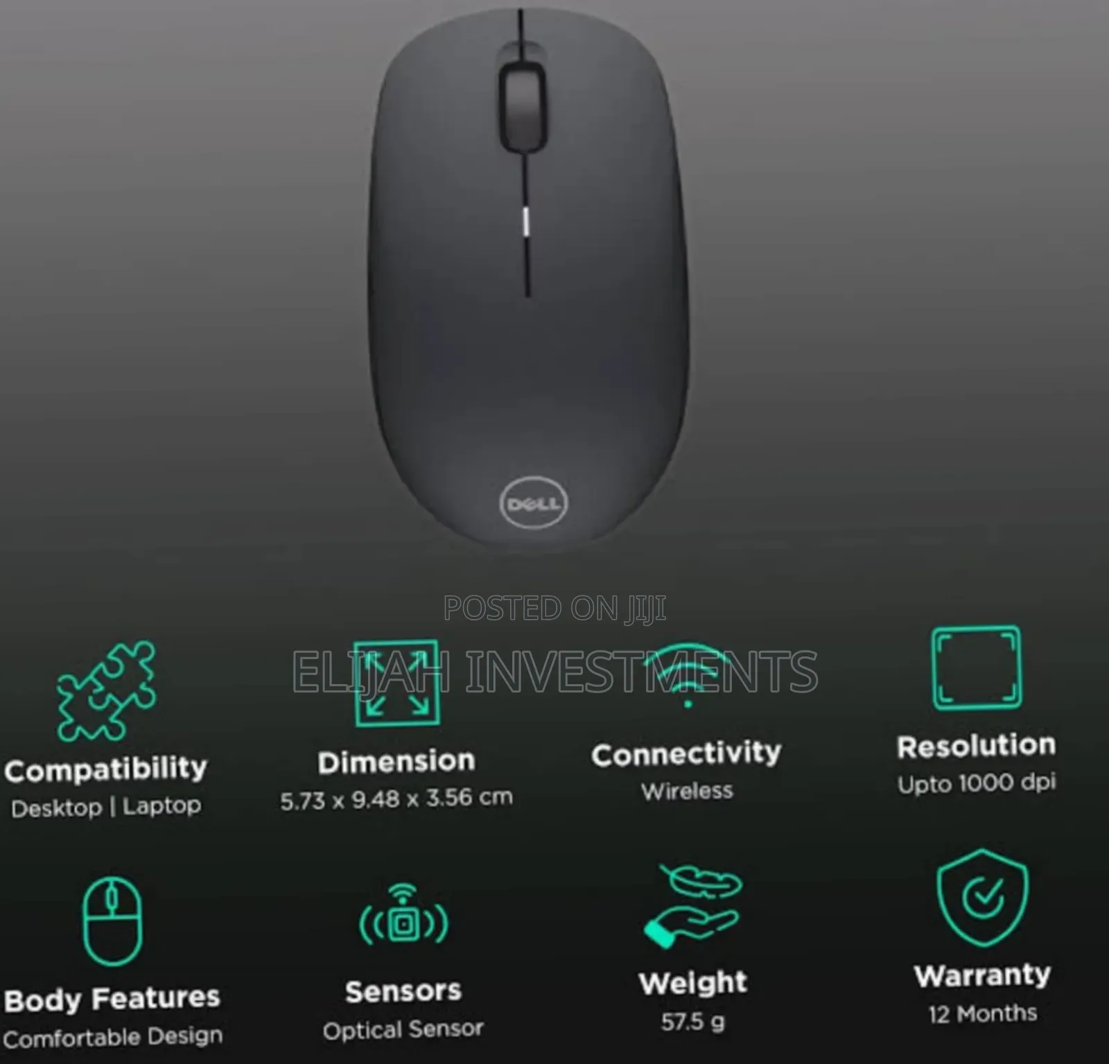 Dell Wm126 Wireless Optical Performance Mouse