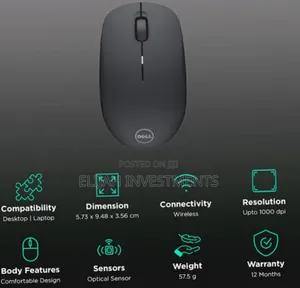 Dell Wm126 Wireless Optical Performance Mouse