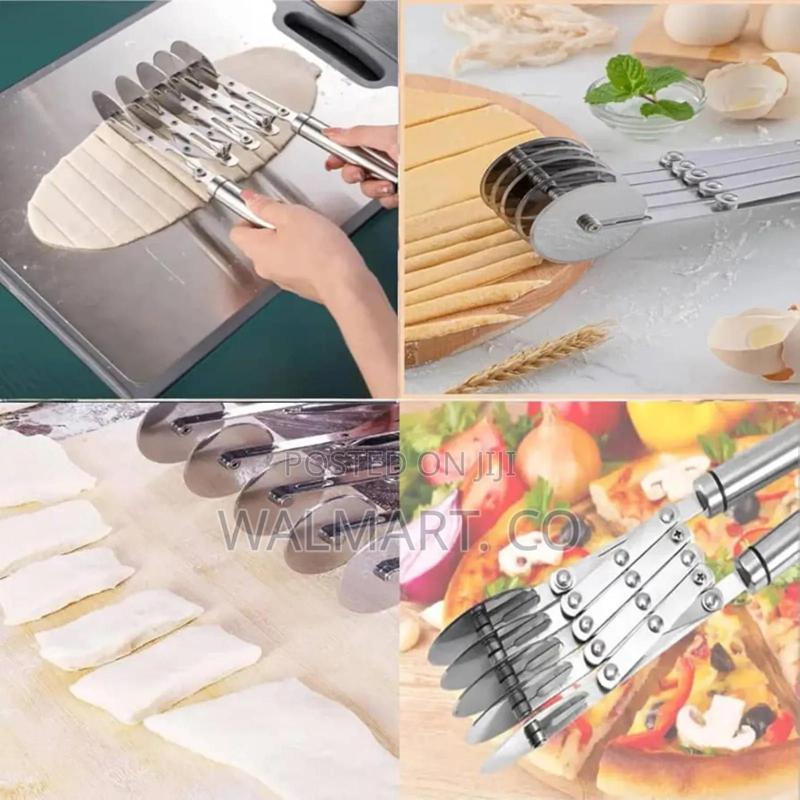 5 Wheel Stainless Steel Pastry Cutter