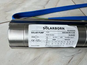 80m Head Submersible Solar Water Pump, 48v 3000ltrs/Hr, 1.25