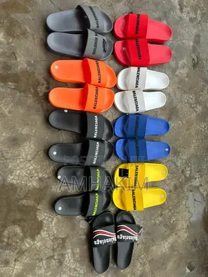 New Classic Balenciaga Slides in Stock