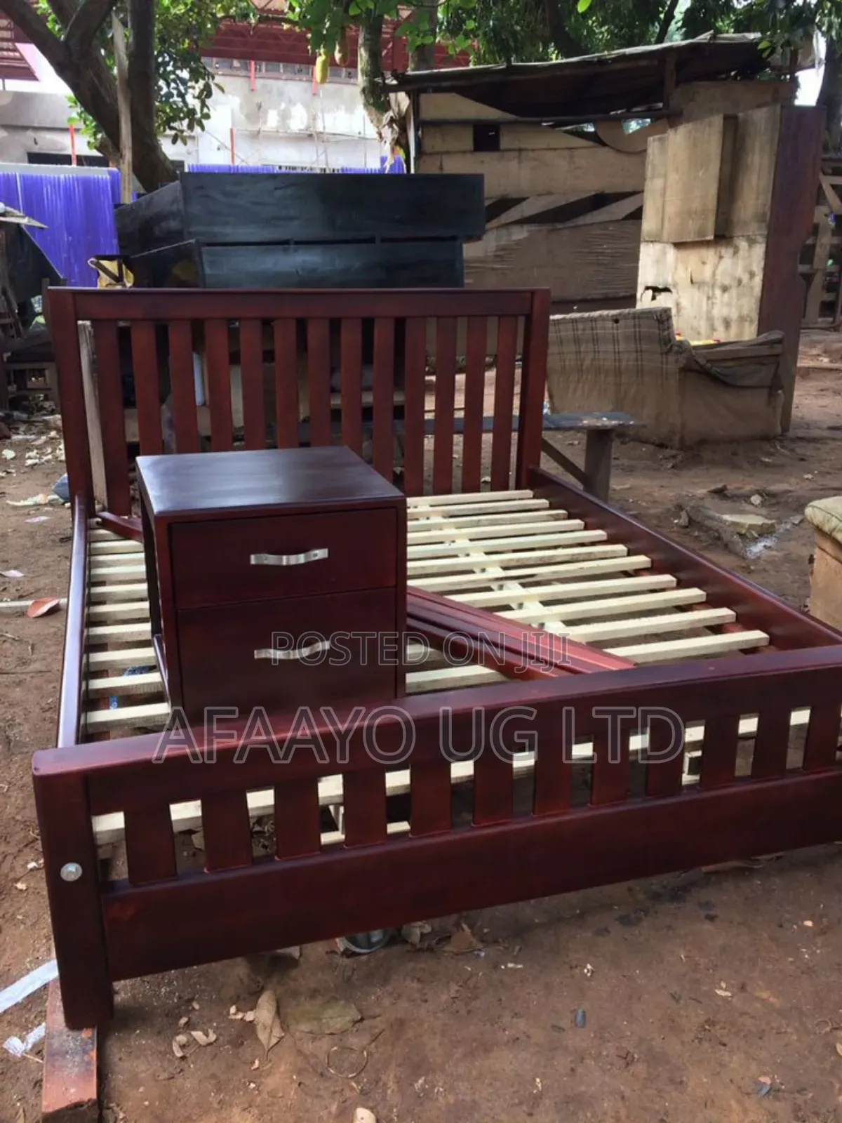 Wooden Bed