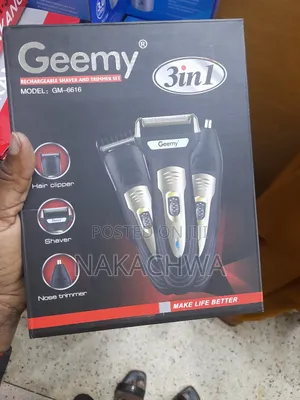 Durable Stainless Geemy Hair Clipper S