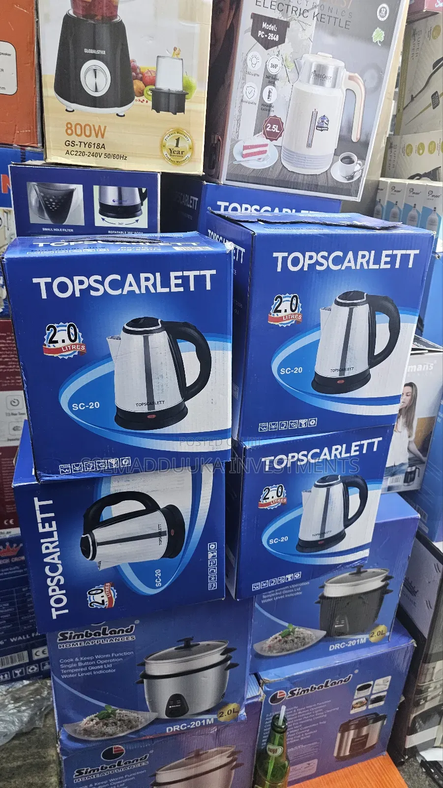 Top Scarlett Electric Kettle