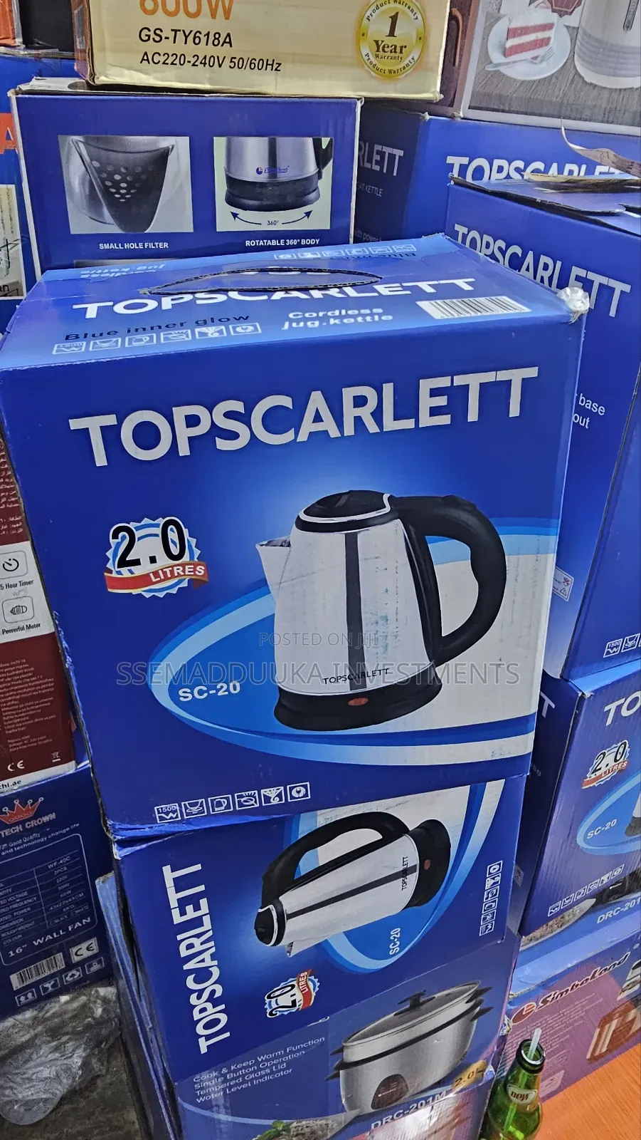 Top Scarlett Electric Kettle