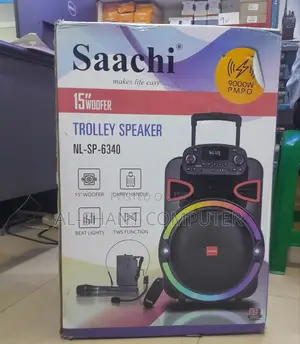 Saachi 15" Trolly Speaker/Woofer
