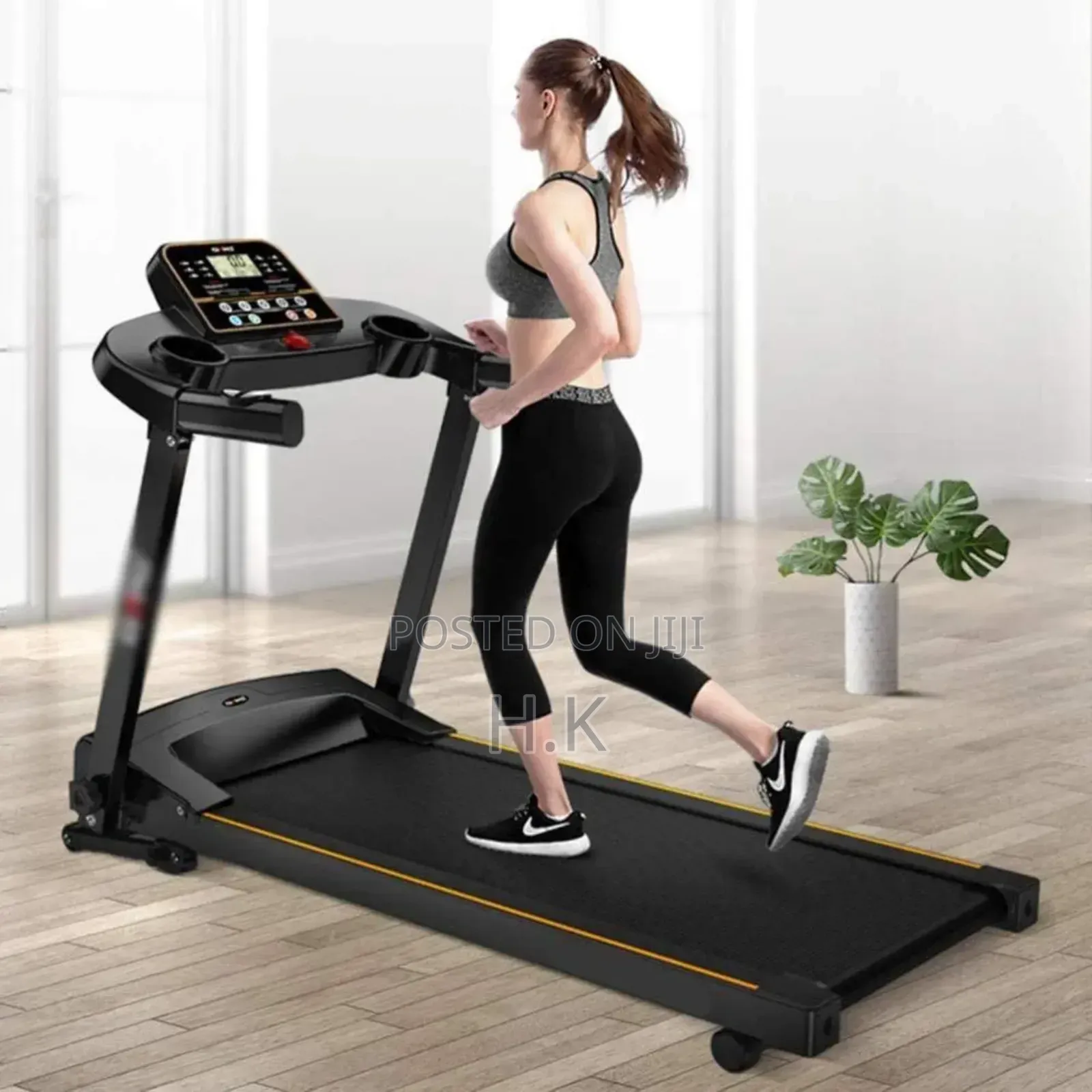 Small Ultra-Quiet Running Machine Folding Electric Treadmill