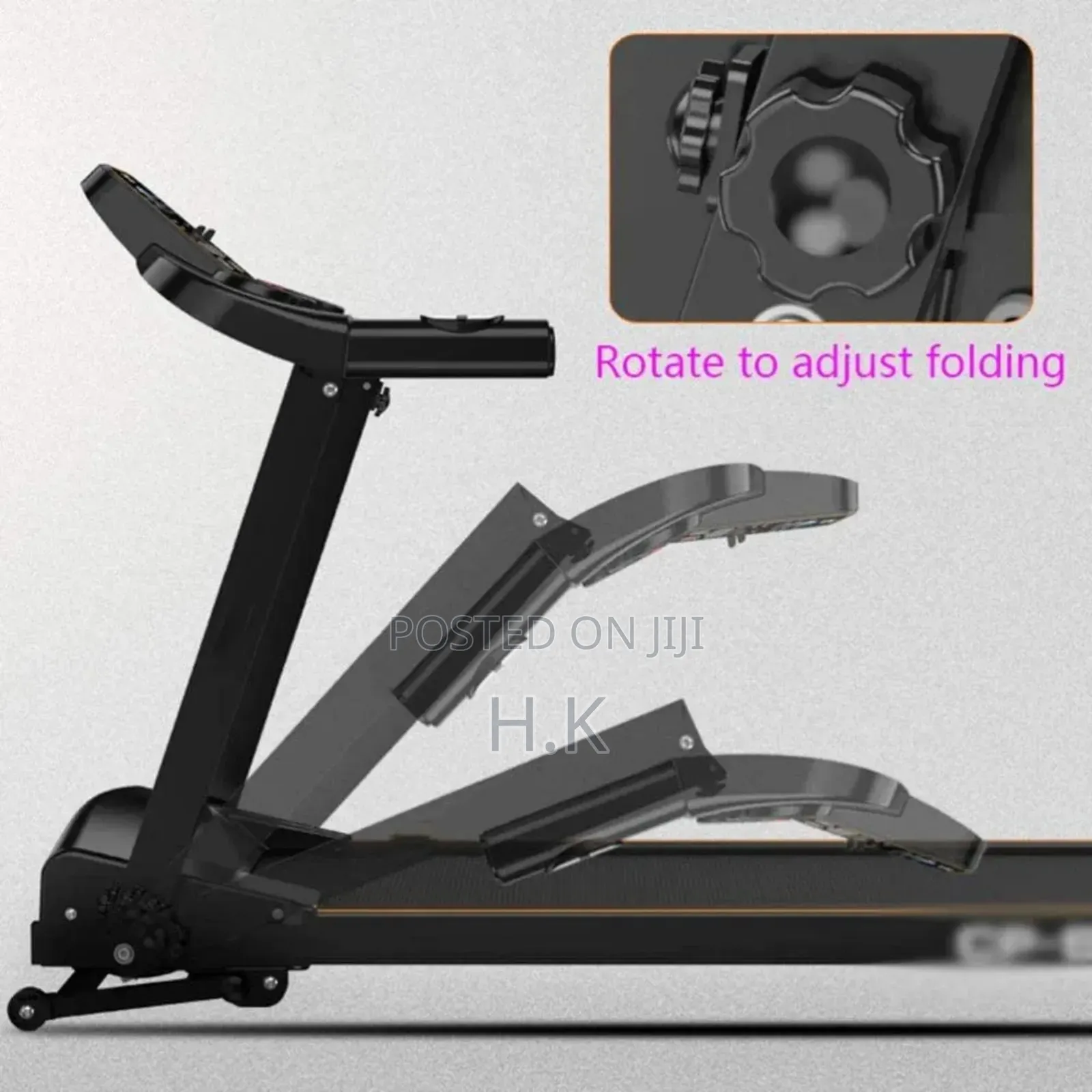 Small Ultra-Quiet Running Machine Folding Electric Treadmill