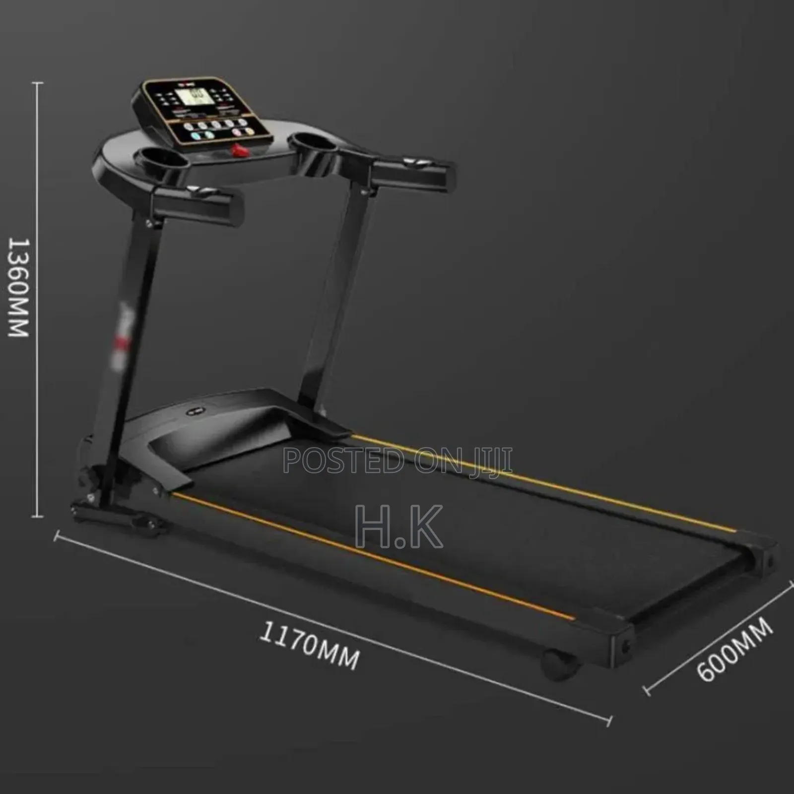 Small Ultra-Quiet Running Machine Folding Electric Treadmill