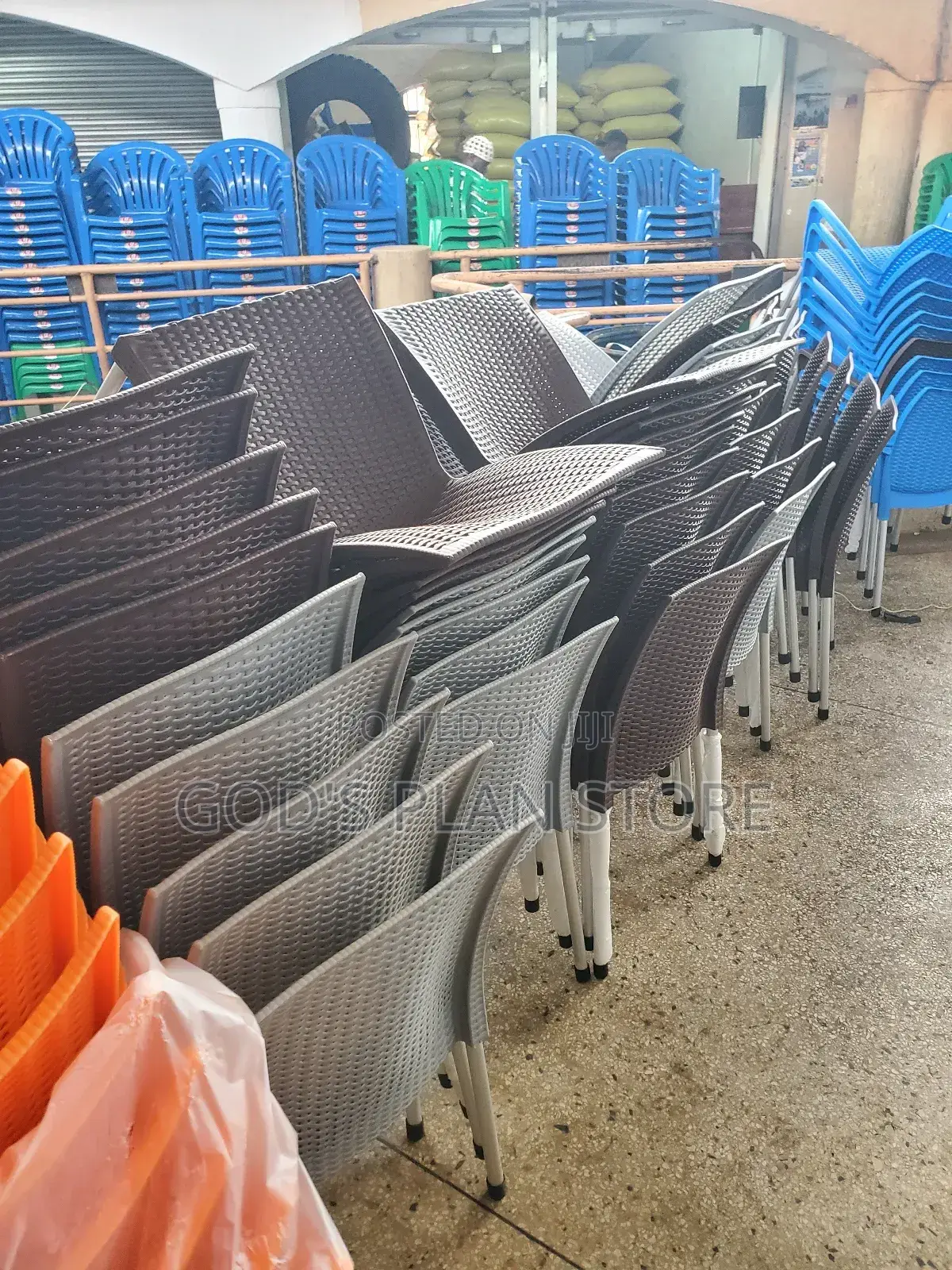 Armless Home Plastic Chairs Plastic Chairs