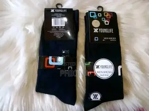Plain Elegant Young Life Stockings For Men