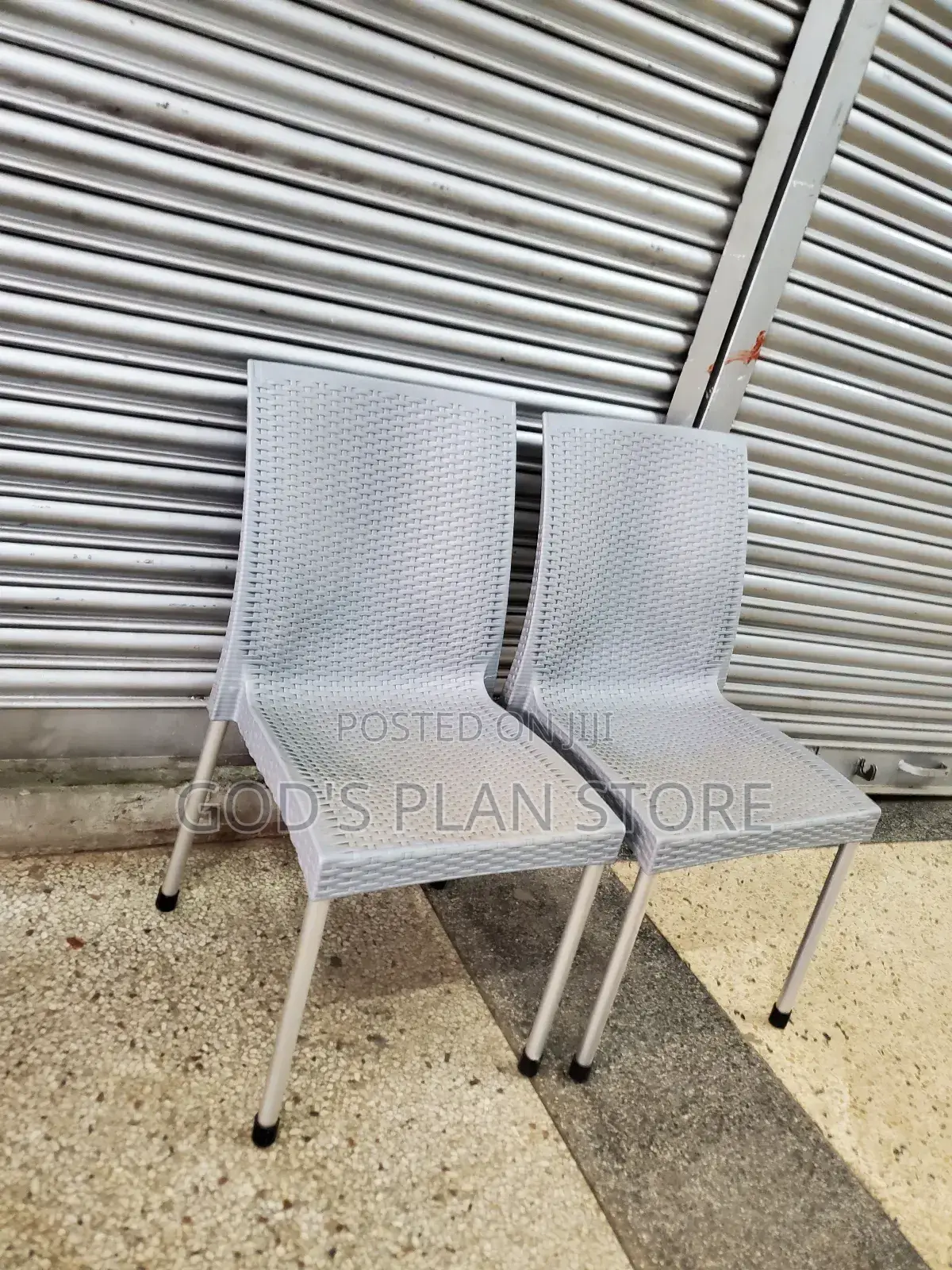 Gray Crown Plastic Chairs Plastic Chairs Armless