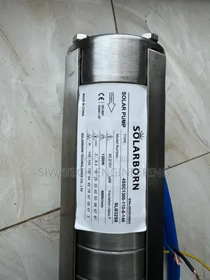 95m Head Solar Submersible Water Pump, Stainless Steel, 48v
