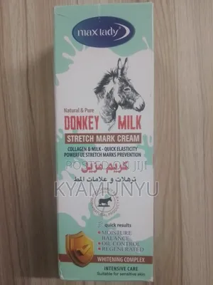 Photo - Max Lady Natural Pure Donkey Milk Stretch Mark Cream