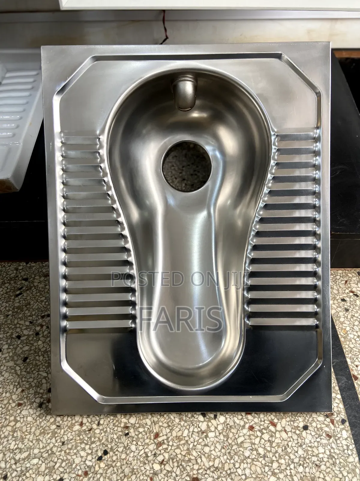 Stainless Steel Squatting Pan and Cistern