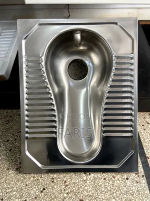 Stainless Steel Squatting Pan and Cistern