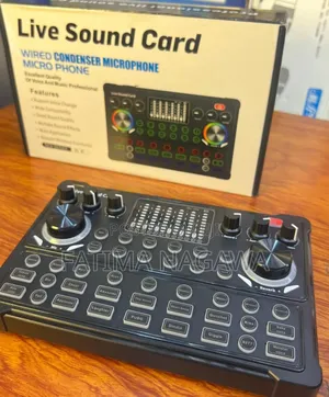 Photo - Sound Card RGB Led Wireless Bluetooth