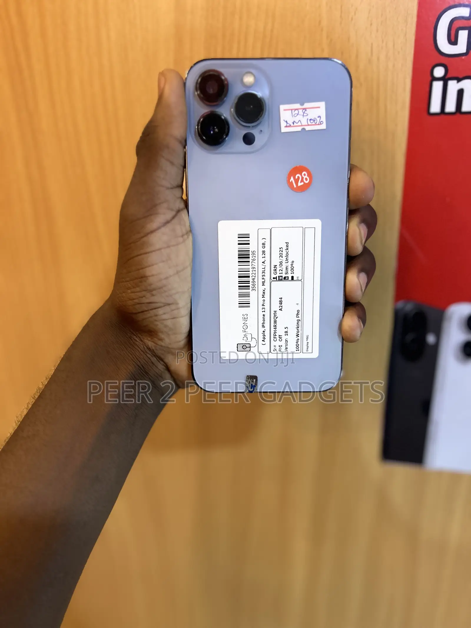 New Apple iPhone 13 Pro Max 128 GB Blue