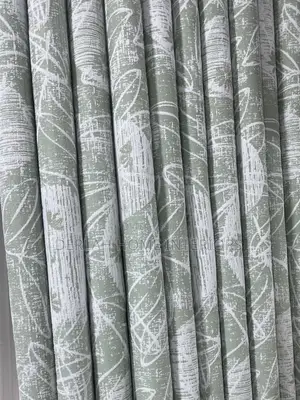 Thunder Design Brown Curtain