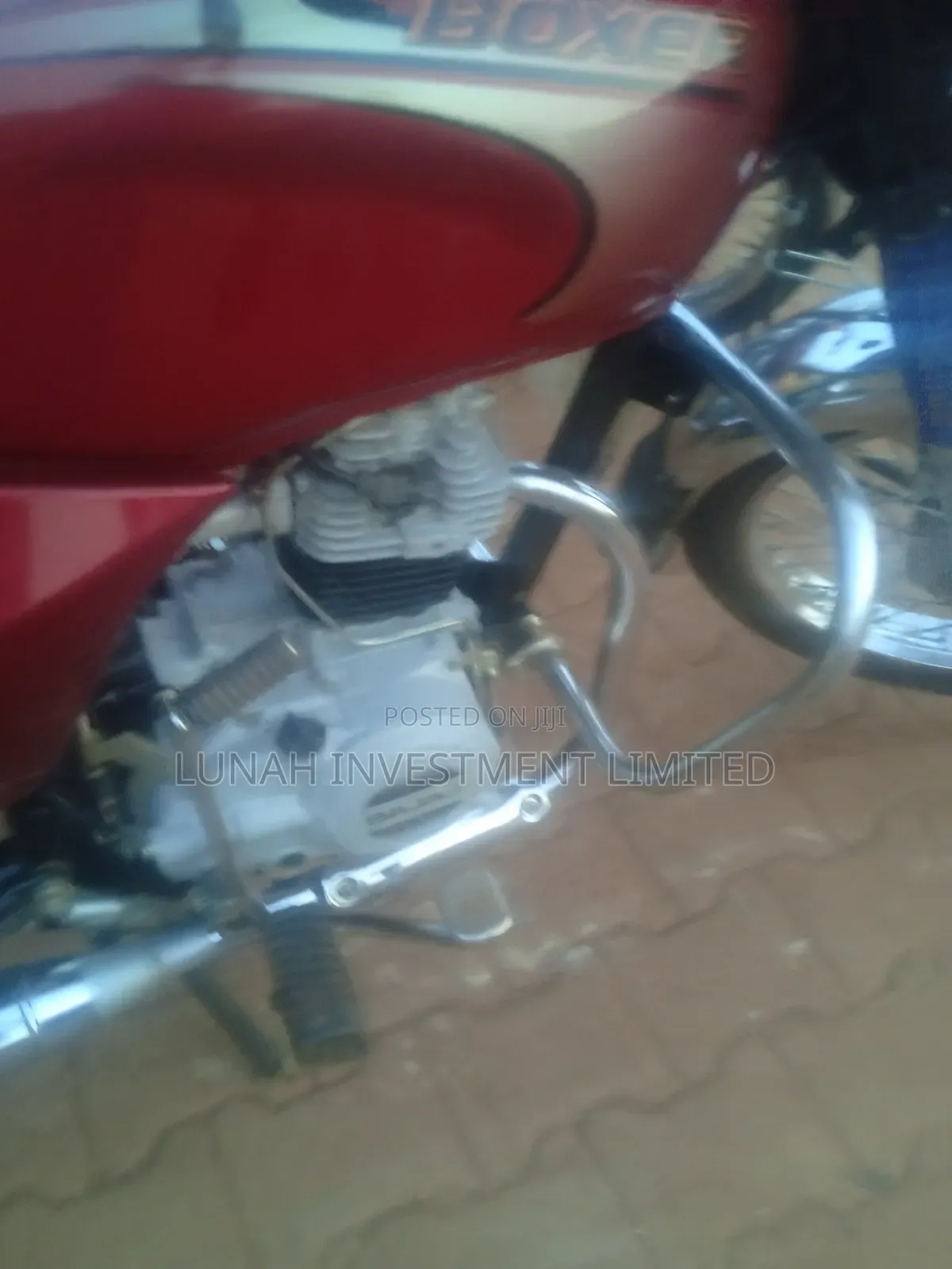 Bajaj Boxer 2024 Red