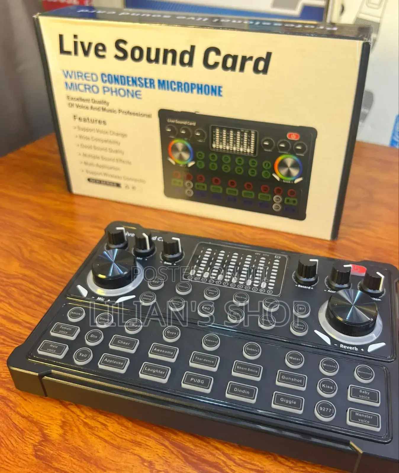 High Performance Live Sound Card