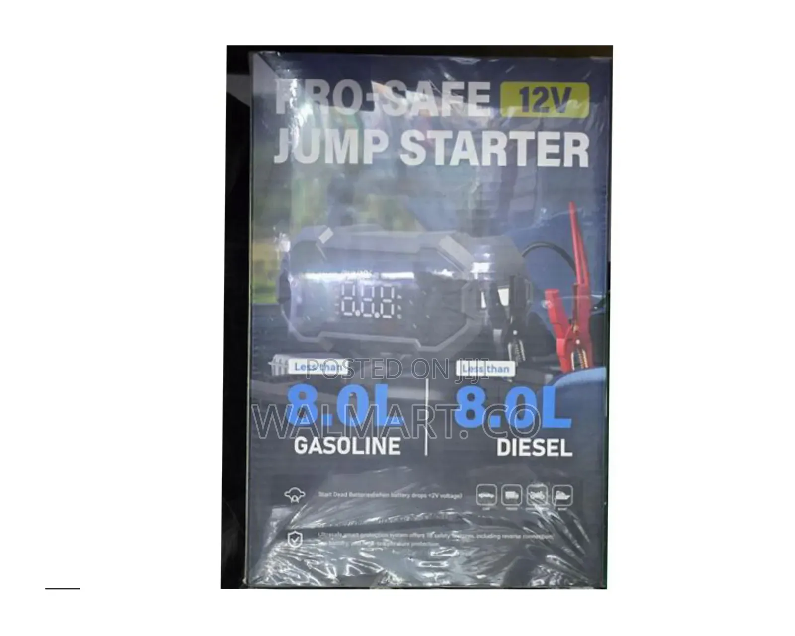 Portable Car Jump Starter 3000a With Compressor 12v