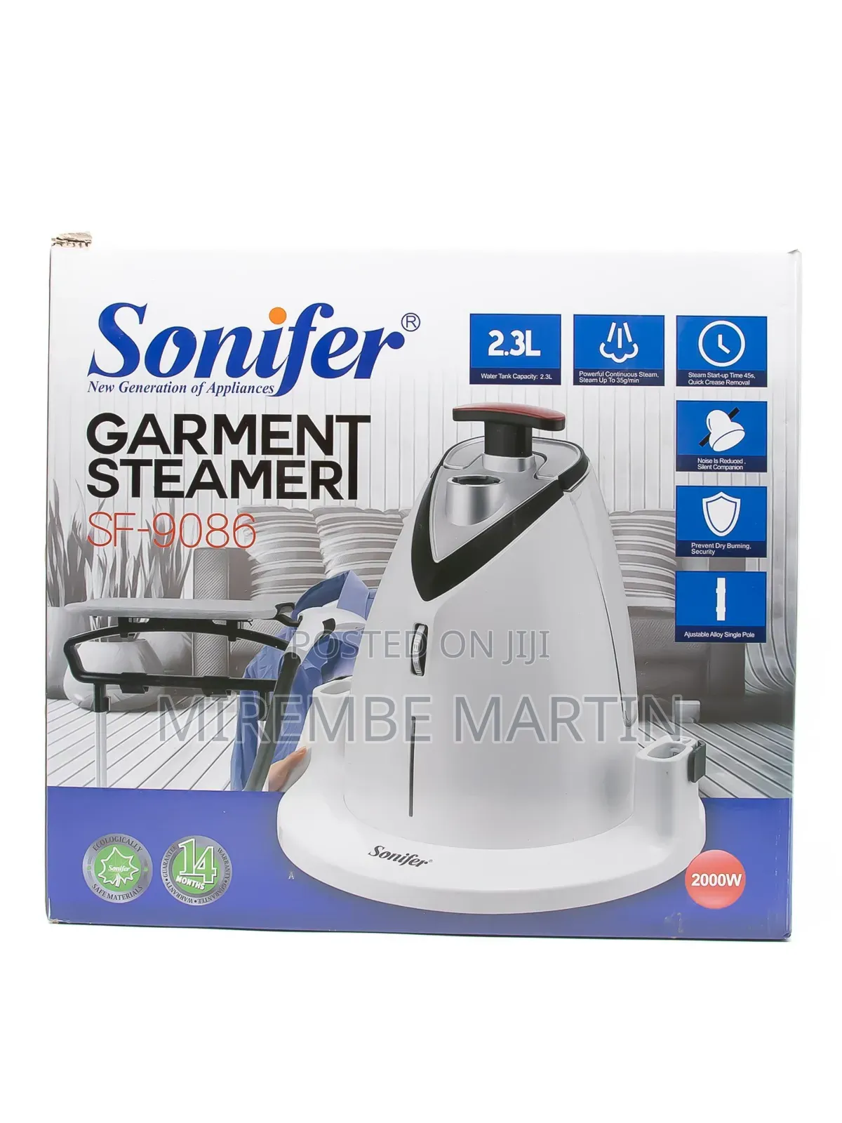 Vertical Steamer Sonifer Sf-9086