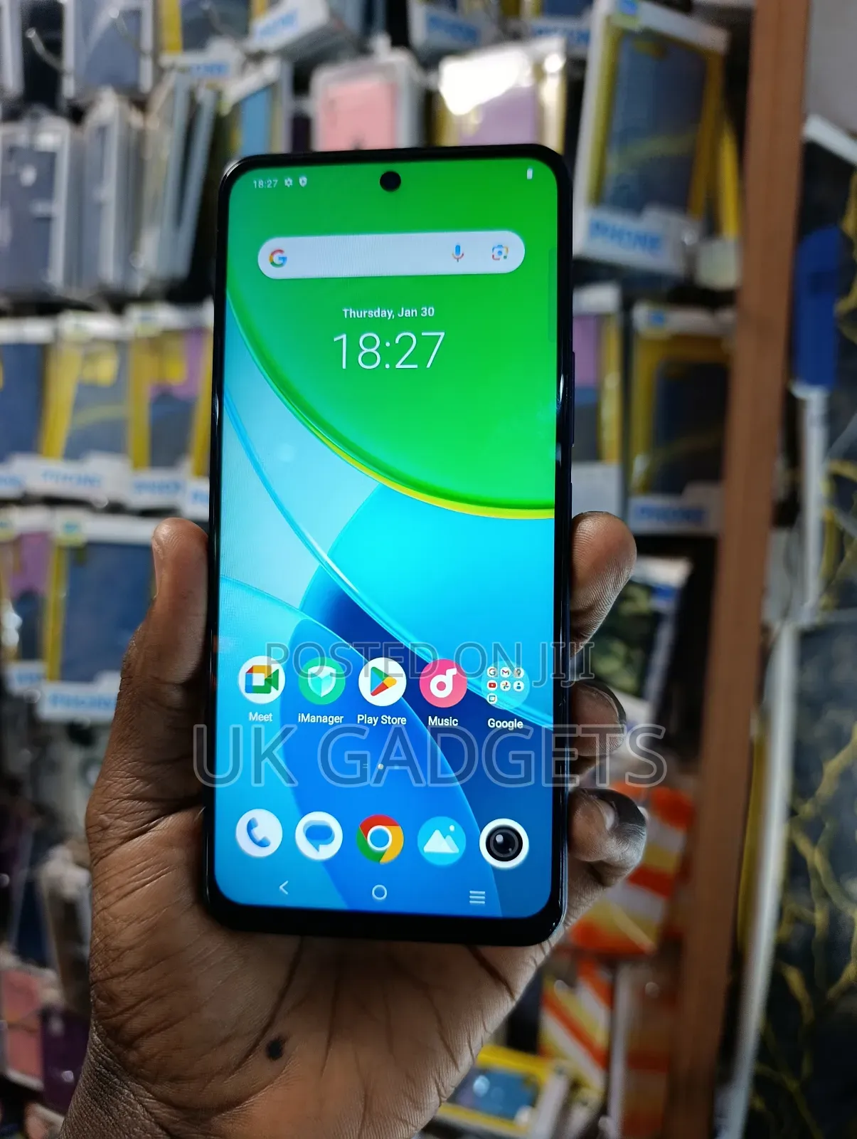 Vivo Y19 128 GB Blue
