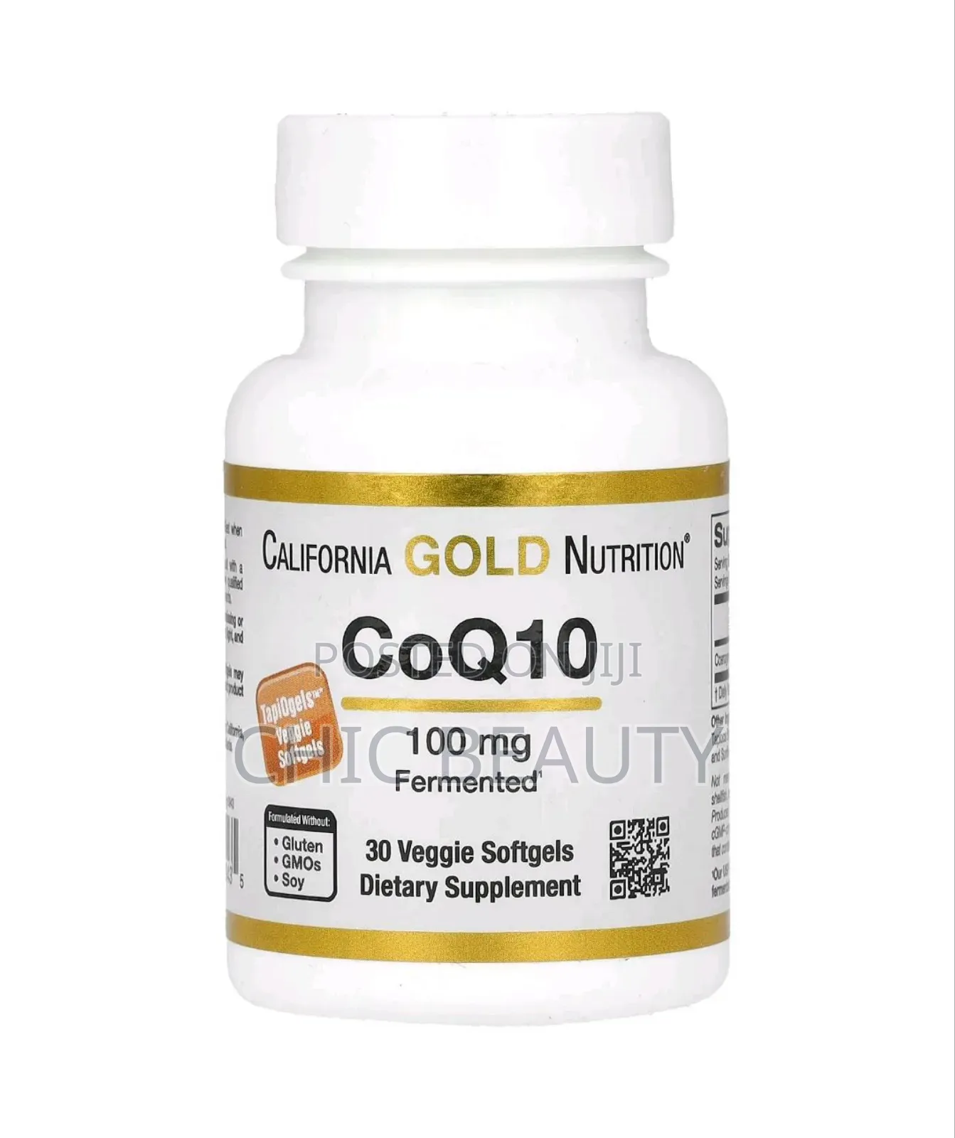 California Gold Nutrition Coq10 30 Soft Gels