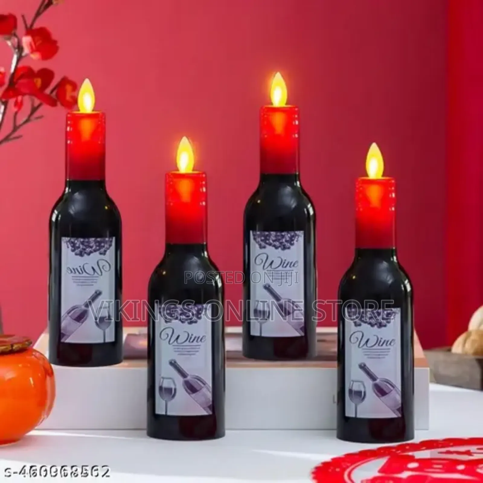 Night Eve Light Wine Bottle Candle