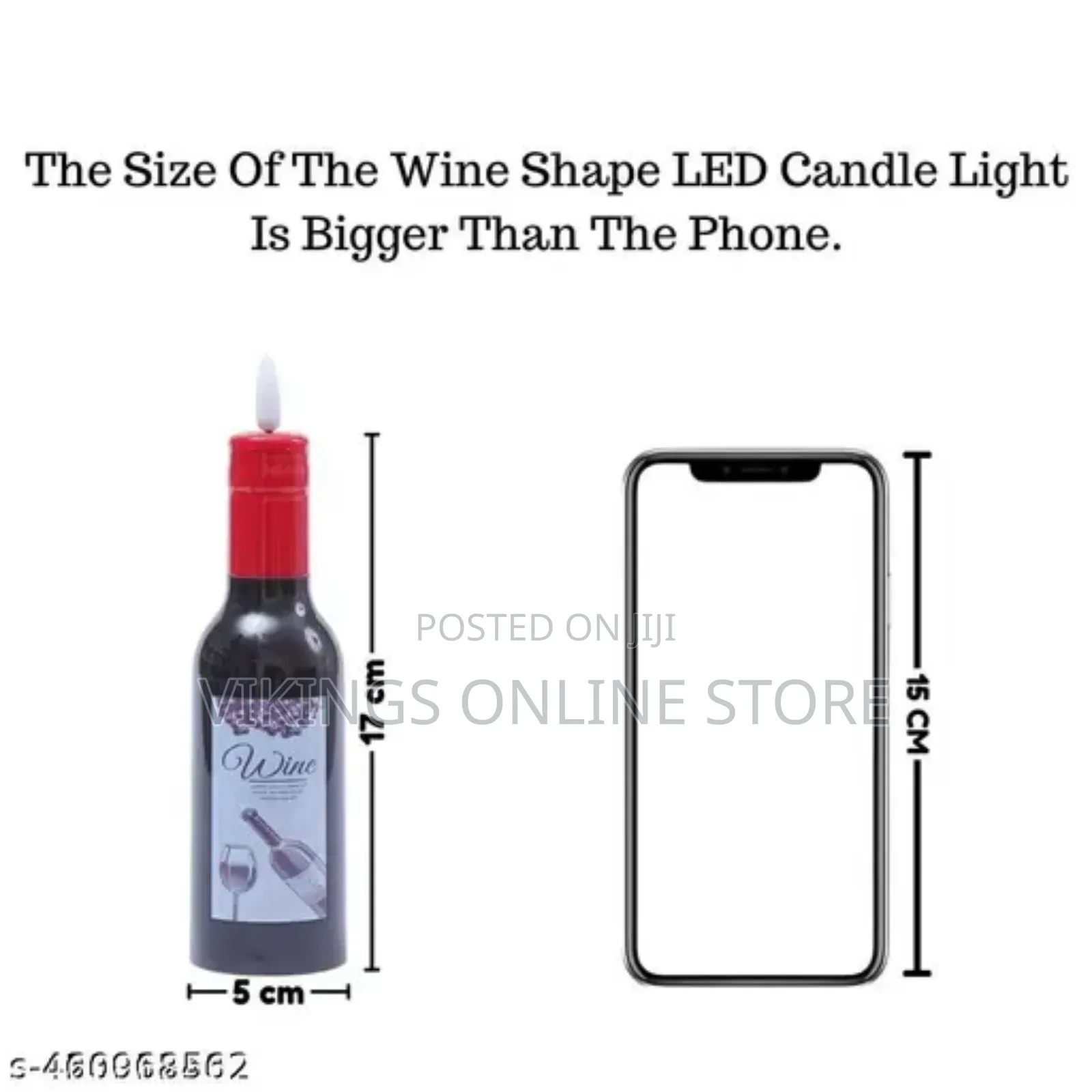 Night Eve Light Wine Bottle Candle