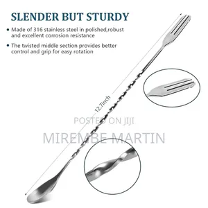 Bar Spoon 12.7 Inches Cocktail Mixing Spoon