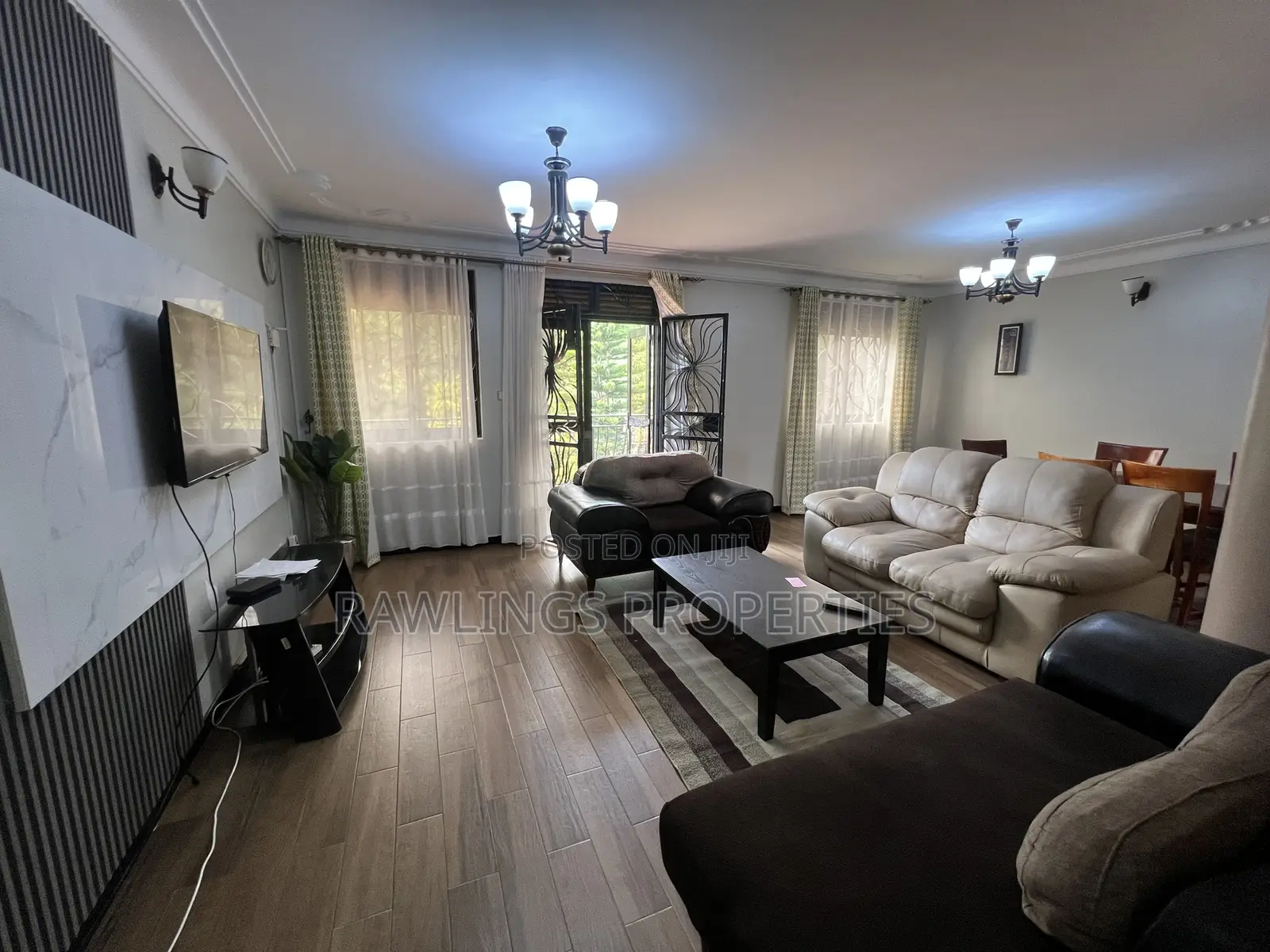 Furnished 3bdrm Apartment in Kizungu, Makindye for rent