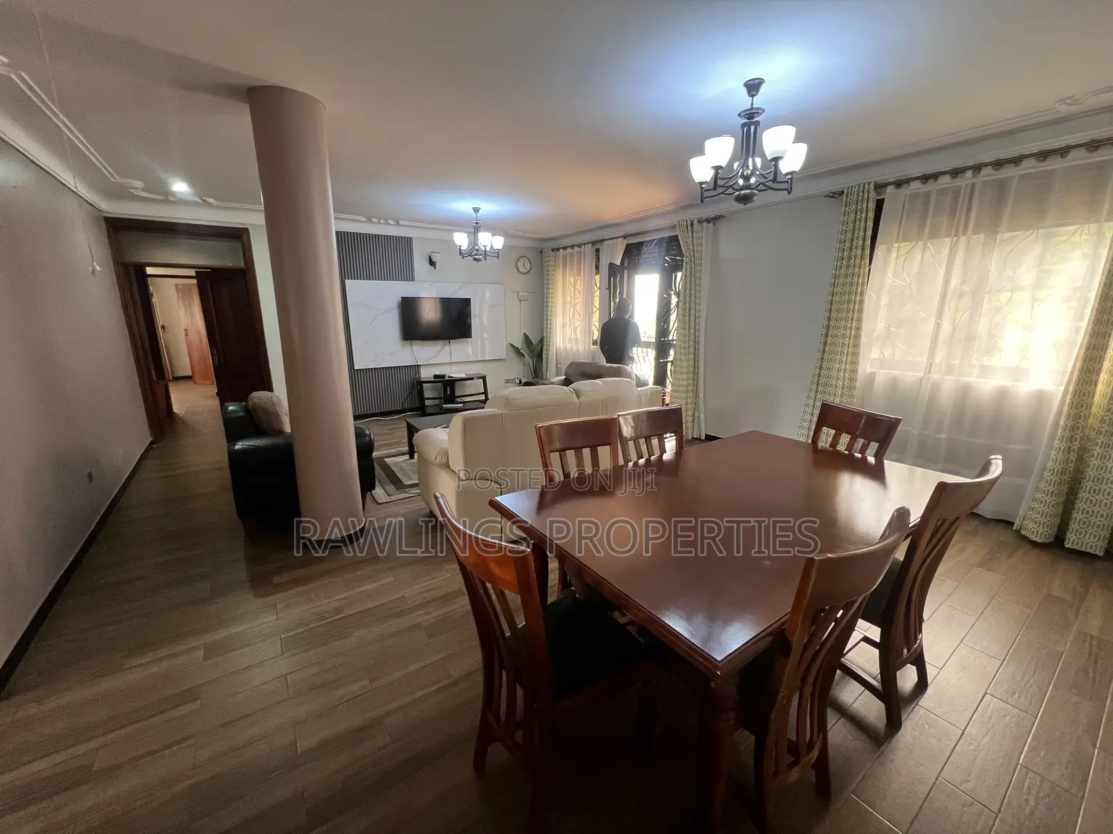 Furnished 3bdrm Apartment in Kizungu, Makindye for rent