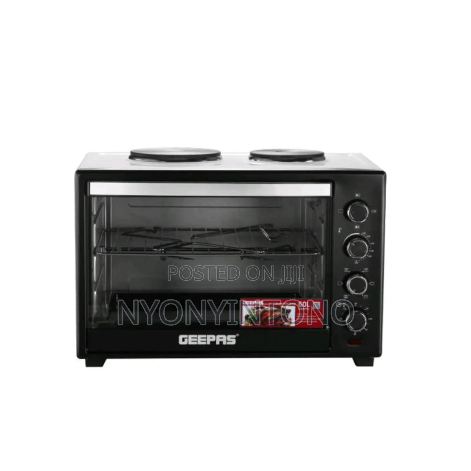 Geepas 60liters Electric Oven With Hot Plates