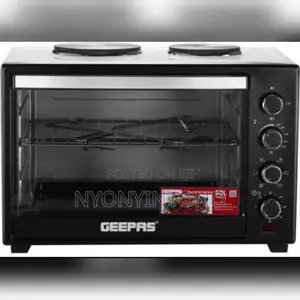 Geepas 60liters Electric Oven With Hot Plates