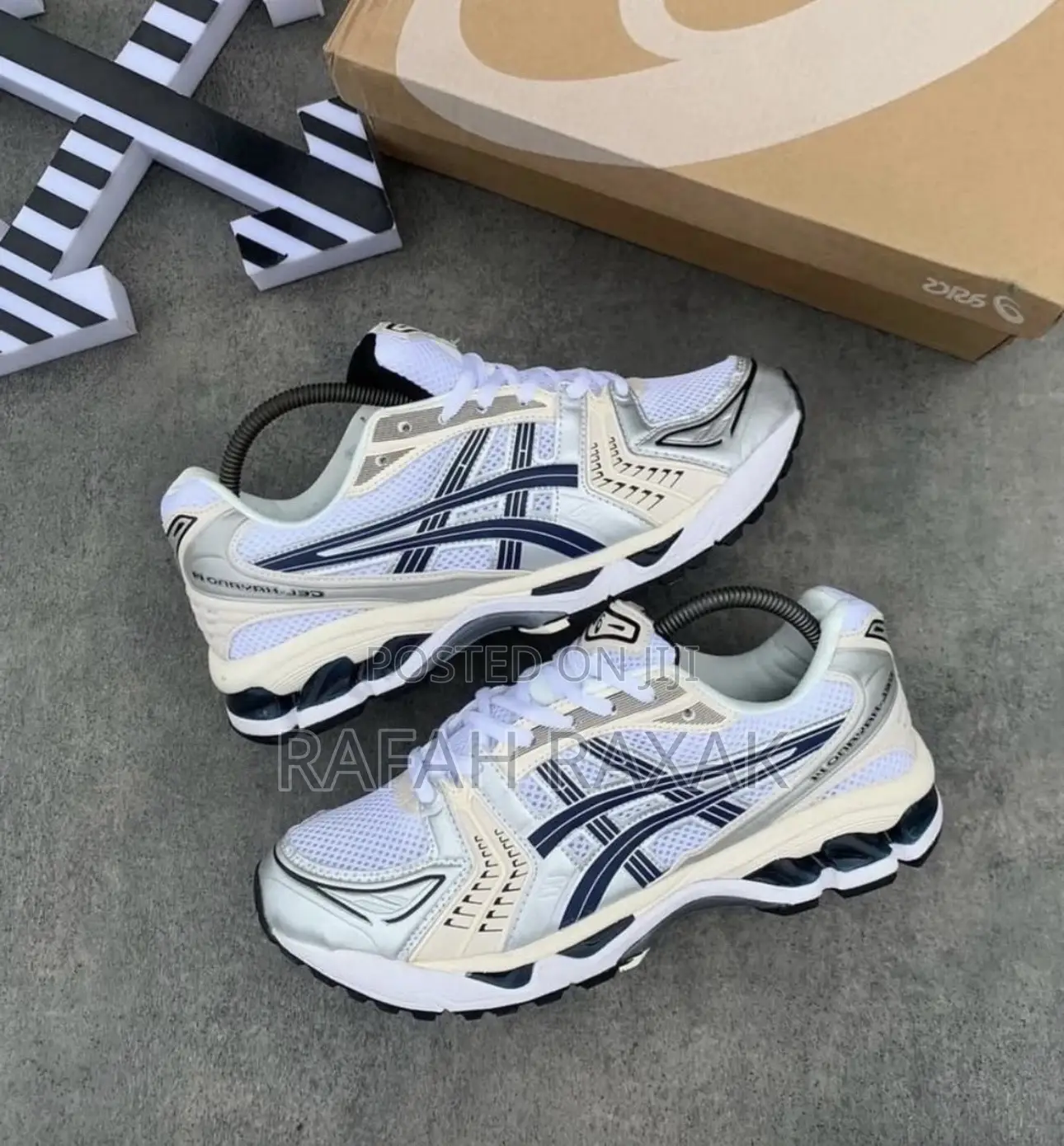 New Super Classic Asics Gel Kayano 14 “White Midnight” Shoes