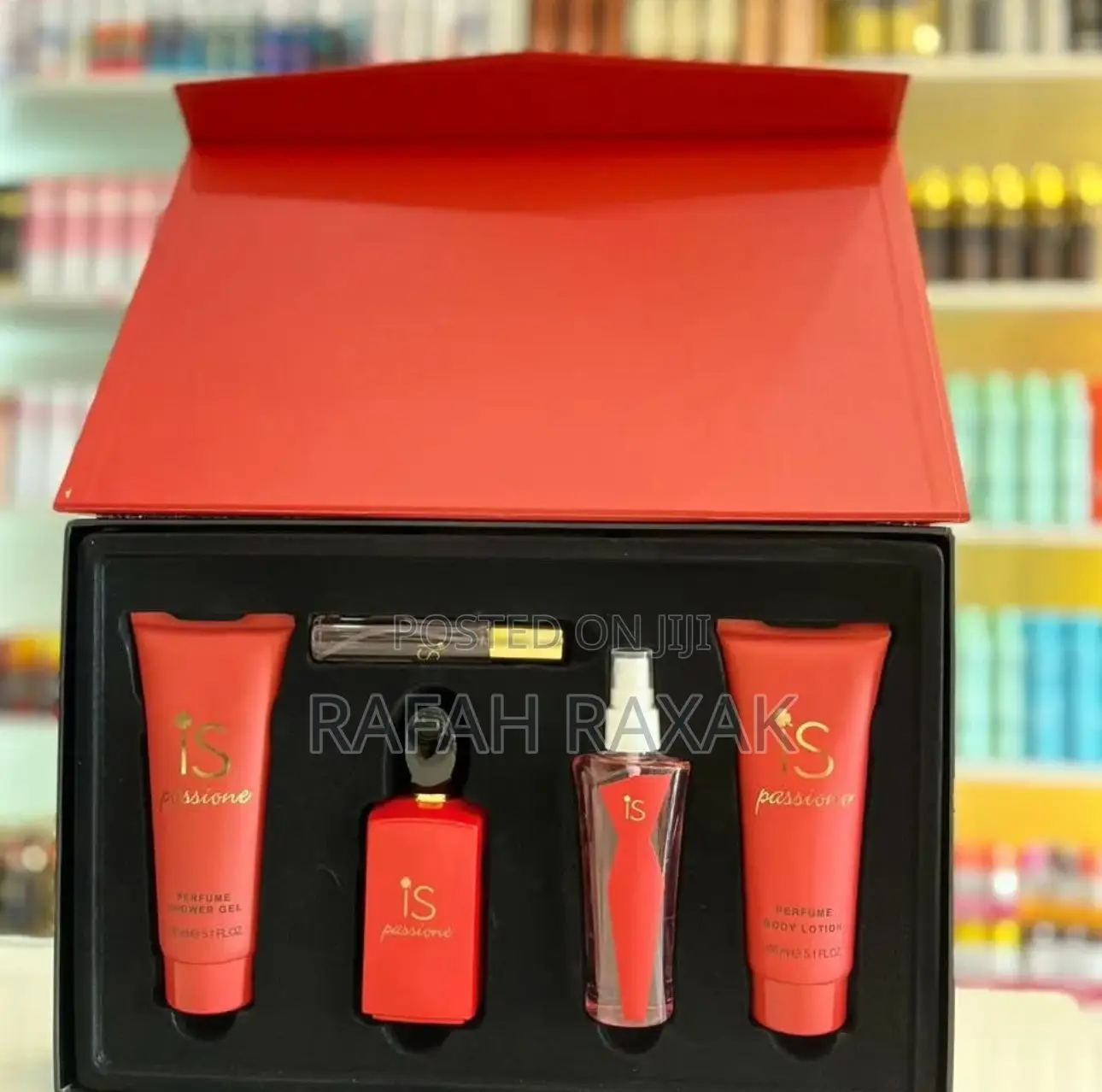 New Is Passione Parfum Gift Set for Her (Red Edition)